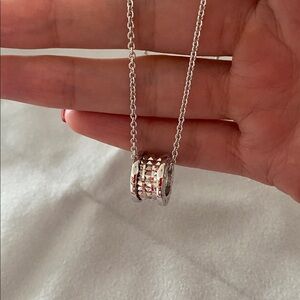 BVLGARI Sterling Silver Save The Children Necklace